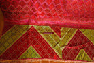 577 SOLD Swat Valley Thirma Phulkari Bagh with Lehariya Border-WOVENSOULS-Antique-Vintage-Textiles-Art-Decor