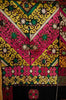 582 SOLD - Outstanding Antique Bridal Swat Valley Embroidery Phulkari Shawl Textile-WOVENSOULS-Antique-Vintage-Textiles-Art-Decor