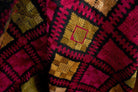 584 Antique Black Swat Valley Shawl Textile-WOVENSOULS-Antique-Vintage-Textiles-Art-Decor