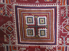 606 Amazing Rajasthan Shekhawati Bishnoi Wedding Shawl Indian textiles Embroidery-WOVENSOULS-Antique-Vintage-Textiles-Art-Decor