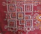 606 Amazing Rajasthan Shekhawati Bishnoi Wedding Shawl Indian textiles Embroidery-WOVENSOULS-Antique-Vintage-Textiles-Art-Decor