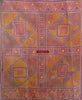 618 Old Bishnoi Shekhawati Wedding Odhana Shawl - Embroidery Bandhini Patterns-WOVENSOULS-Antique-Vintage-Textiles-Art-Decor