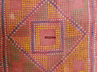 618 Old Bishnoi Shekhawati Wedding Odhana Shawl - Embroidery Bandhini Patterns-WOVENSOULS-Antique-Vintage-Textiles-Art-Decor