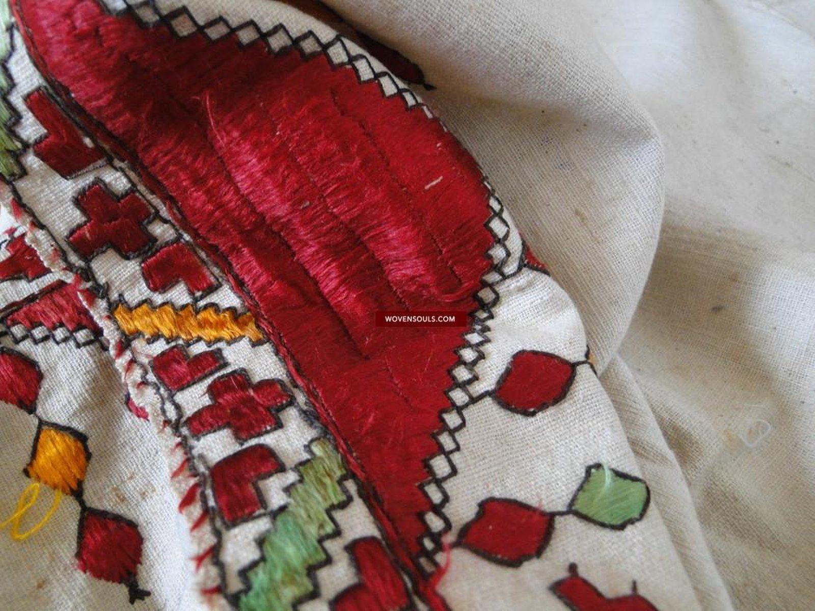 624 Rare Antique Swat Valley Wedding Textile Art Double Sided ...