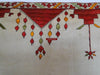 624 Rare Antique Swat Valley Wedding Textile Art Double Sided Embroidery-WOVENSOULS-Antique-Vintage-Textiles-Art-Decor