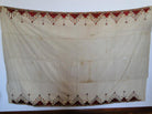 624 Rare Antique Swat Valley Wedding Textile Art Double Sided Embroidery-WOVENSOULS-Antique-Vintage-Textiles-Art-Decor