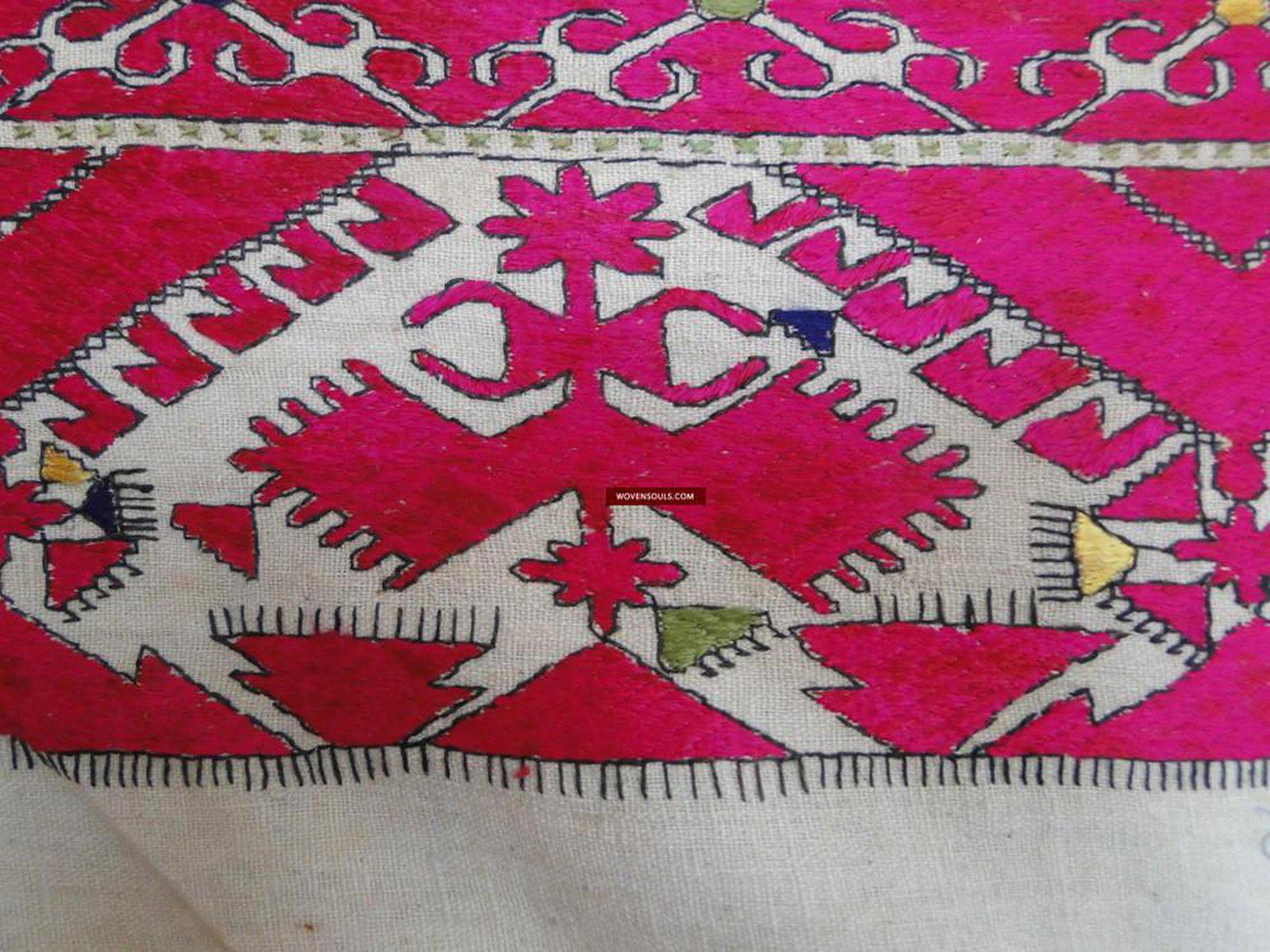 626 ANtique Textile Art Swat Valley Wedding Shawl-WOVENSOULS-Antique-Vintage-Textiles-Art-Decor