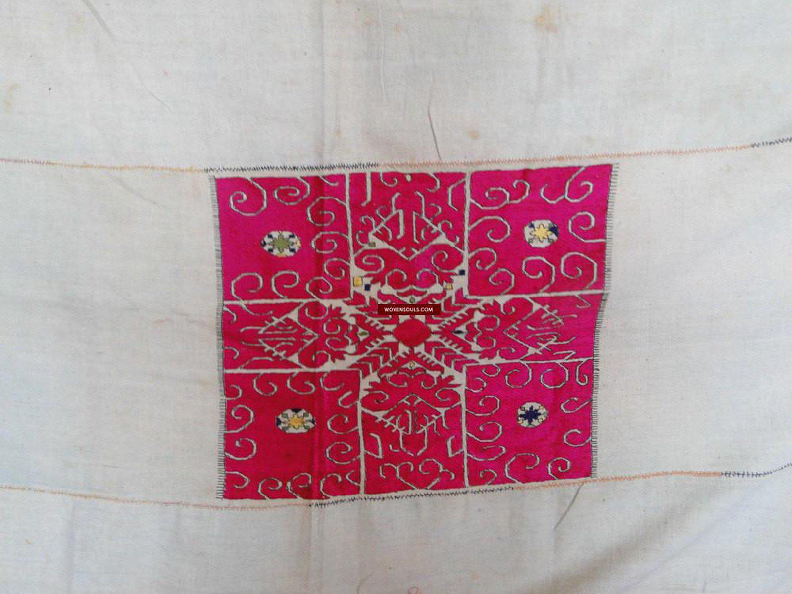 626 ANtique Textile Art Swat Valley Wedding Shawl-WOVENSOULS-Antique-Vintage-Textiles-Art-Decor