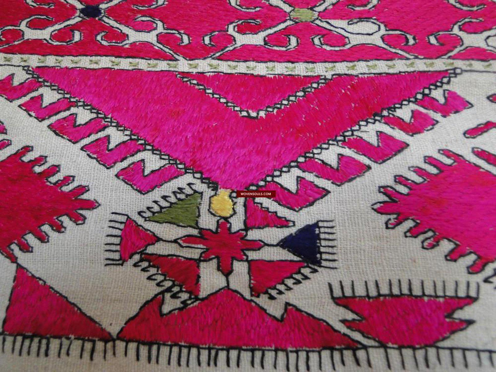 626 ANtique Textile Art Swat Valley Wedding Shawl-WOVENSOULS-Antique-Vintage-Textiles-Art-Decor