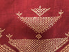 630 SOLD Chope Phulkari Double Sided Palindrome Embroidery Indian Textile Art Punjab-WOVENSOULS-Antique-Vintage-Textiles-Art-Decor