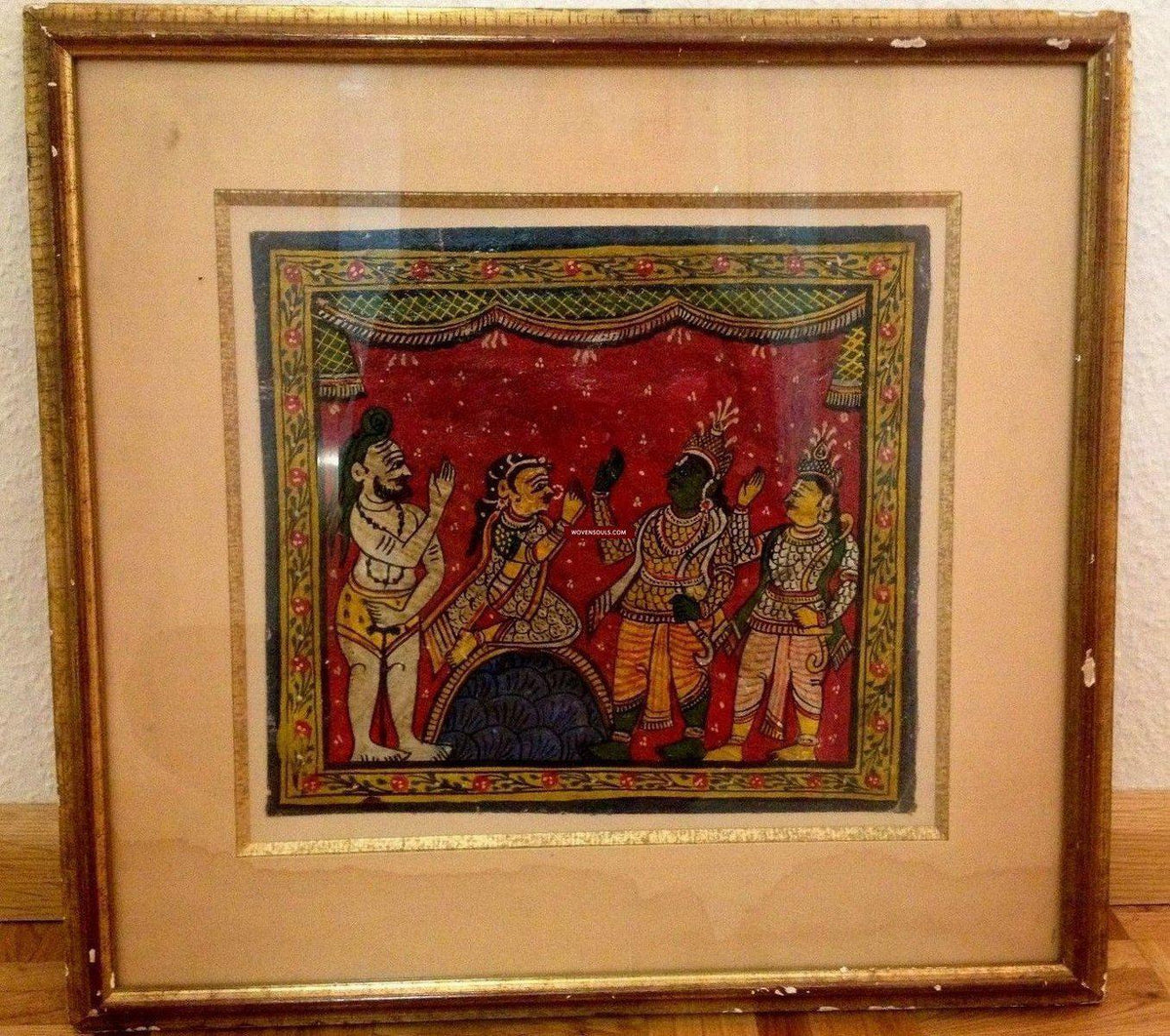 635 Old Patta Chitra Painting Jatripatti Art Jagannath Puri - Rare ...