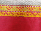 639 Old Rajasthan Tribal Wedding Shawl Double Sided embroidery-WOVENSOULS-Antique-Vintage-Textiles-Art-Decor