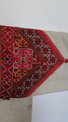 642 Antique Swat Valley Bridal Costume Handmade cotton with embroidery textile art-WOVENSOULS-Antique-Vintage-Textiles-Art-Decor
