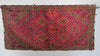 647 Antique Swat Valley Textile - Silk Embroidery Dowry Pillow Case-WOVENSOULS-Antique-Vintage-Textiles-Art-Decor