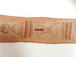 652 SOLD Rare Old Bokani Bukani Groom's Wedding Textile Art-WOVENSOULS-Antique-Vintage-Textiles-Art-Decor
