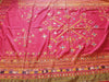 654 Old Wedding Odhana Shawl Rajasthan Indian textile Art - MASTERPIECE-WOVENSOULS-Antique-Vintage-Textiles-Art-Decor