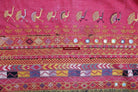 654 Old Wedding Odhana Shawl Rajasthan Indian textile Art - MASTERPIECE-WOVENSOULS-Antique-Vintage-Textiles-Art-Decor