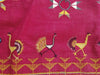 654 Old Wedding Odhana Shawl Rajasthan Indian textile Art - MASTERPIECE-WOVENSOULS-Antique-Vintage-Textiles-Art-Decor