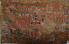 655 SOLD Old Antique 'Pabuji Ki Phad' Fragment Folk Painting-WOVENSOULS-Antique-Vintage-Textiles-Art-Decor