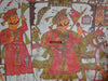 657 Complete Old Phad Narrative Painting [LARGE] / Rajasthan-WOVENSOULS-Antique-Vintage-Textiles-Art-Decor