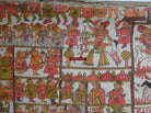 657 Complete Old Phad Narrative Painting [LARGE] / Rajasthan-WOVENSOULS-Antique-Vintage-Textiles-Art-Decor