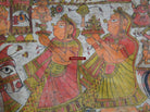 657 Complete Old Phad Narrative Painting [LARGE] / Rajasthan-WOVENSOULS-Antique-Vintage-Textiles-Art-Decor