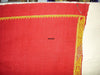 664 Rajasthan Wedding Shawl double sided - Palindrome - embroidery-WOVENSOULS-Antique-Vintage-Textiles-Art-Decor