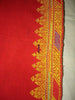 664 Rajasthan Wedding Shawl double sided - Palindrome - embroidery-WOVENSOULS-Antique-Vintage-Textiles-Art-Decor