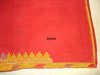 664 Rajasthan Wedding Shawl double sided - Palindrome - embroidery-WOVENSOULS-Antique-Vintage-Textiles-Art-Decor