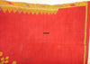 664 Rajasthan Wedding Shawl double sided - Palindrome - embroidery-WOVENSOULS-Antique-Vintage-Textiles-Art-Decor
