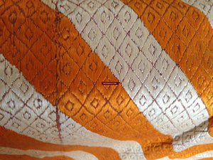 669 Lehariya Bagh Phulkari Wedding Shawl Textile - Tight Stitches-WOVENSOULS-Antique-Vintage-Textiles-Art-Decor