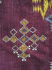 676 SOLD Bishnoi Odhana Shawl - Tribal Textile with Naive Embroidery Art - Rajasthan-WOVENSOULS-Antique-Vintage-Textiles-Art-Decor