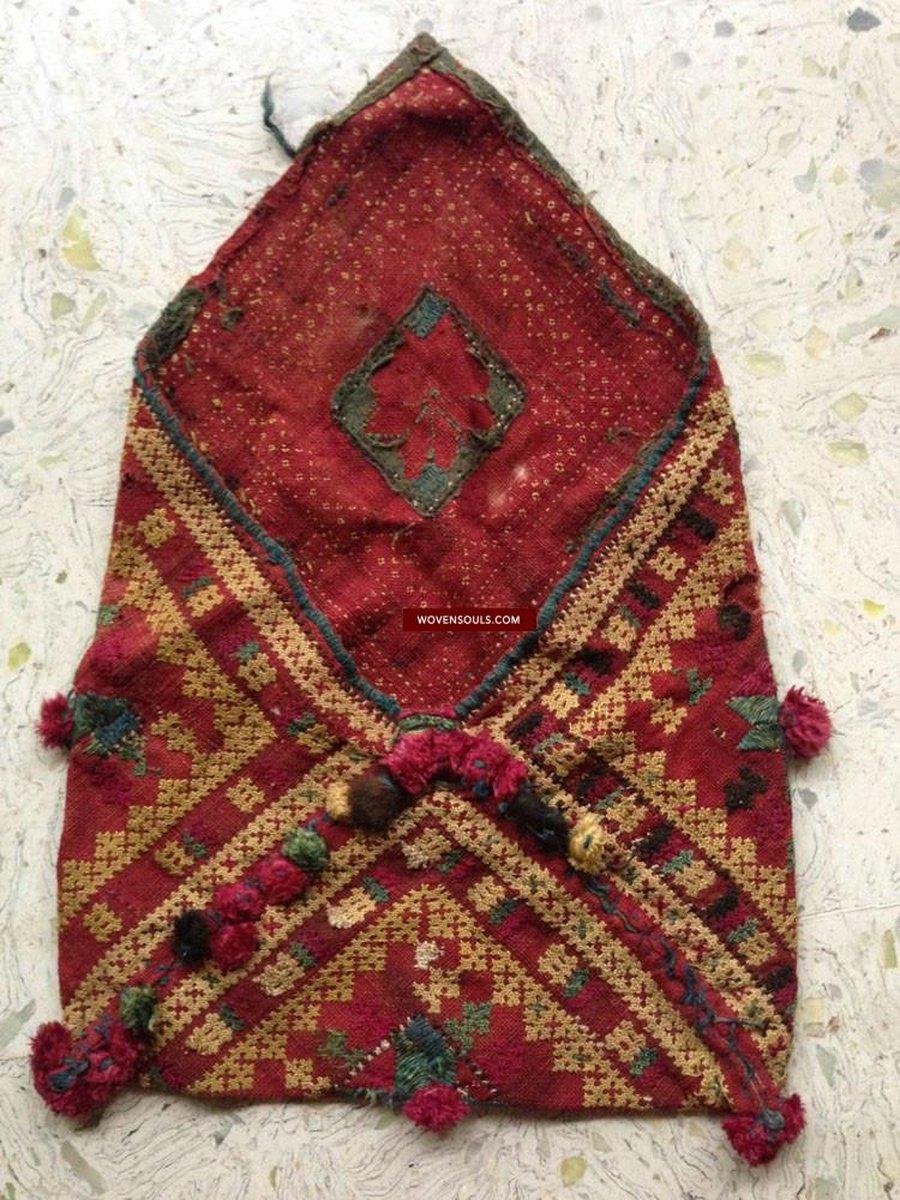 680 Superfine Rajasthan SIndh Embroidery Fragment - SOLD-WOVENSOULS-Antique-Vintage-Textiles-Art-Decor