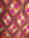 681 SOLD Vintage Hybrid Chope Phulkari Bagh Punjab Textile-WOVENSOULS-Antique-Vintage-Textiles-Art-Decor