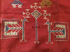 683 Indian Textile - Shekhawati Bishnoi Shawl Textile Art Embroidery Rajasthan-WOVENSOULS-Antique-Vintage-Textiles-Art-Decor