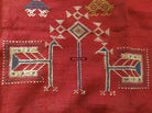 683 Indian Textile - Shekhawati Bishnoi Shawl Textile Art Embroidery Rajasthan-WOVENSOULS-Antique-Vintage-Textiles-Art-Decor