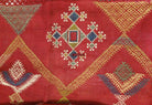 683 Indian Textile - Shekhawati Bishnoi Shawl Textile Art Embroidery Rajasthan-WOVENSOULS-Antique-Vintage-Textiles-Art-Decor