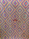 685 SOLD Satranga Bagh Phulkari TExtile Embroidery Punjab Seven colors - Rare-WOVENSOULS-Antique-Vintage-Textiles-Art-Decor