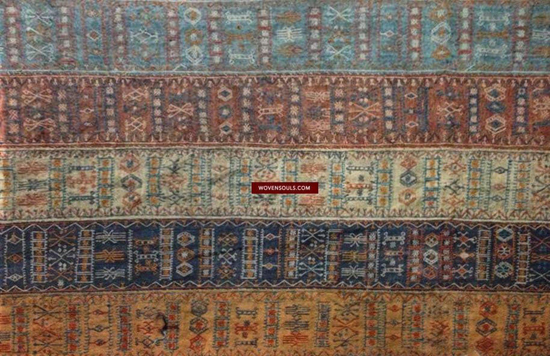 700 Antique Anatolian Sivas Cicim Perde Tent Divider Kilim Rug Textile Art - Gallery-2-WOVENSOULS-Antique-Vintage-Textiles-Art-Decor