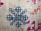 701 Hazara Snowflake Shawl - Antique Embroidery Textile Art-WOVENSOULS-Antique-Vintage-Textiles-Art-Decor