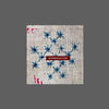 701 Hazara Snowflake Shawl - Antique Embroidery Textile Art-WOVENSOULS-Antique-Vintage-Textiles-Art-Decor