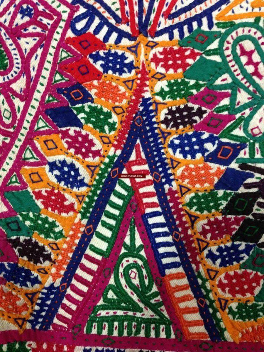 705 Vintage Debariya Rabari Dowry Bag-WOVENSOULS-Antique-Vintage-Textiles-Art-Decor