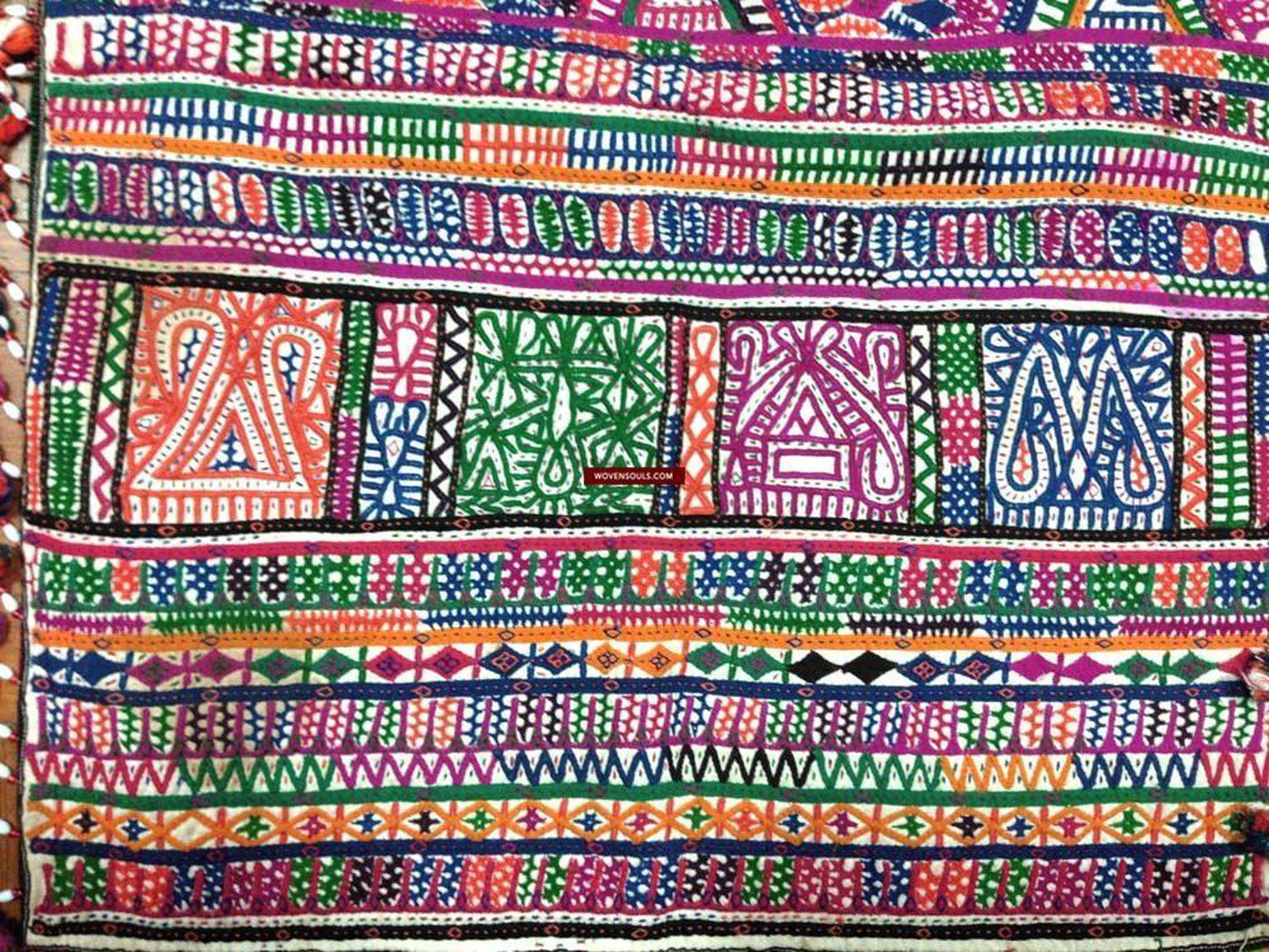 705 Vintage Débariya Rabari Sac de dot-WOVENSOULS-Antique-Vintage-Textiles-Art-Décor