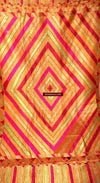 712 Shalimar Bagh Phulkari Punjab Textile Art-WOVENSOULS-Antique-Vintage-Textiles-Art-Decor