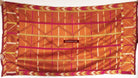 716 SOLD Orange Flame Bagh Phulkari-WOVENSOULS-Antique-Vintage-Textiles-Art-Decor