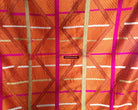 716 SOLD Orange Flame Bagh Phulkari-WOVENSOULS-Antique-Vintage-Textiles-Art-Decor