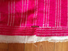 718 Pink Pin Stripes Thirma Phulkari Bagh Textile-WOVENSOULS-Antique-Vintage-Textiles-Art-Decor