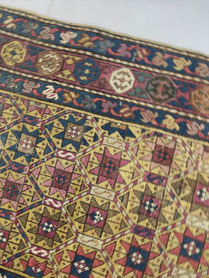 115 tappeto antico caucasico genje