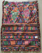 733 Superb Tribal Dowry Bag - Textile Art from Gujarat-WOVENSOULS-Antique-Vintage-Textiles-Art-Decor