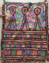733 Superb Tribal Dowry Bag - Textile Art from Gujarat-WOVENSOULS-Antique-Vintage-Textiles-Art-Decor